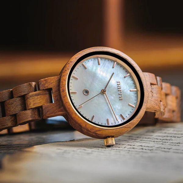 Capiz in Teak and White (NW07)